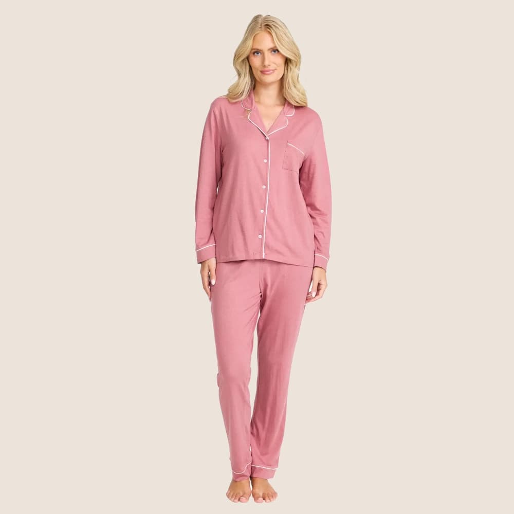 Pyjamas i bomull/modal