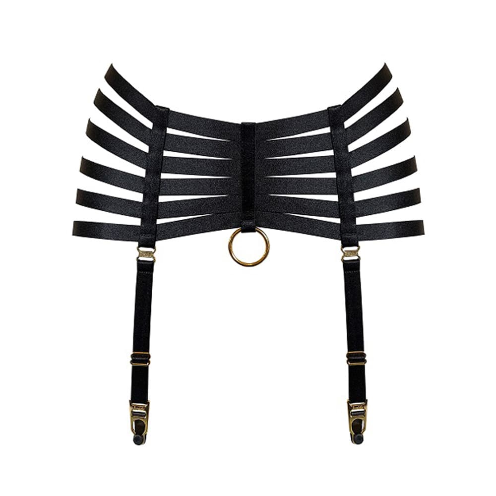 Webbed Elastic Garter Adjustable, 1 Par - BORDELLE